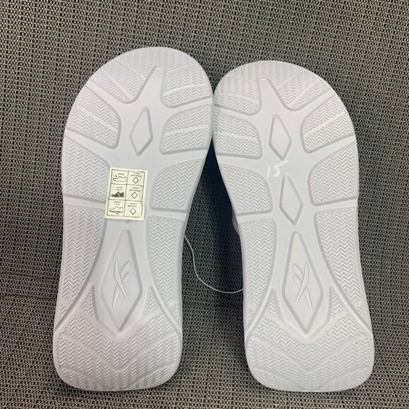 Reebok Slide Sandals Mens Size 8 White Lightweight Open-Toe Slip-On - Picture 7 of 8